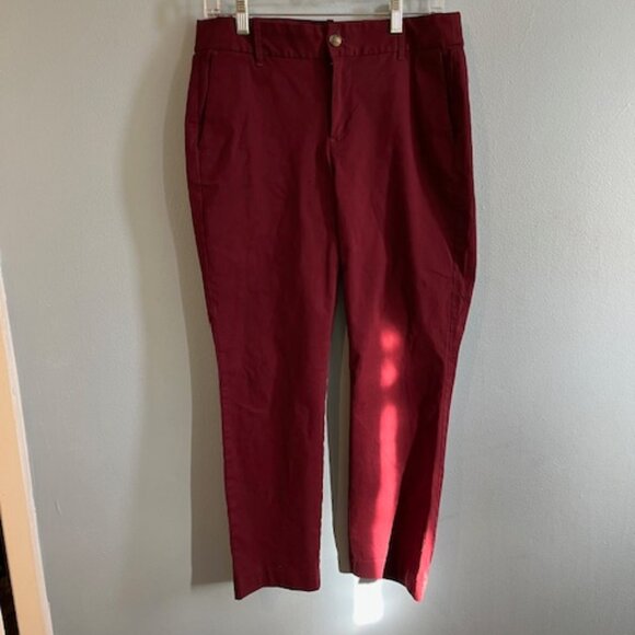 Banana Republic Wine-colored pants - Picture 1 of 10